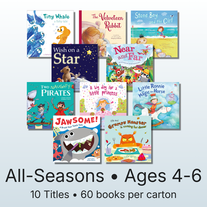 Tiny Whale - 60 Book Pack (4-6 years)