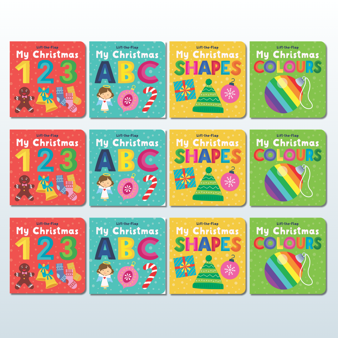 My Christmas Lift-the-Flap - 12 Board Book Pack (Ages 0-2)