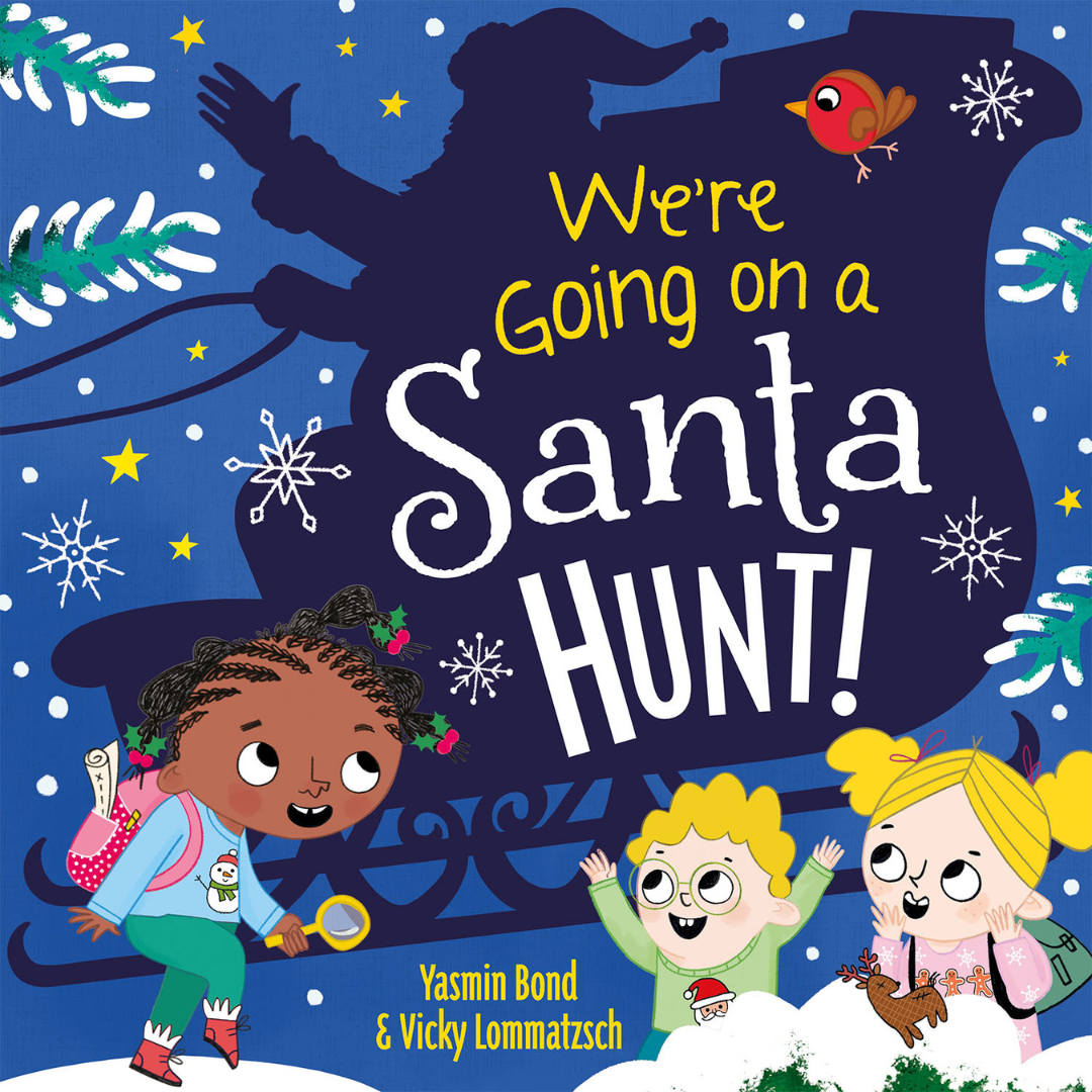 We’re Going on a Santa Hunt Christmas picture book for early learning