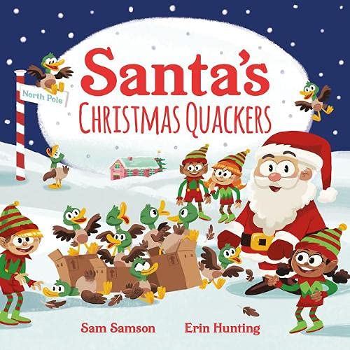 Santa’s Christmas Quackers picture book for early learning