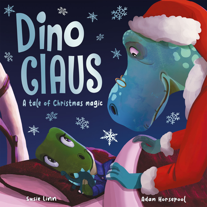 Dino Claus Christmas picture book for early learning