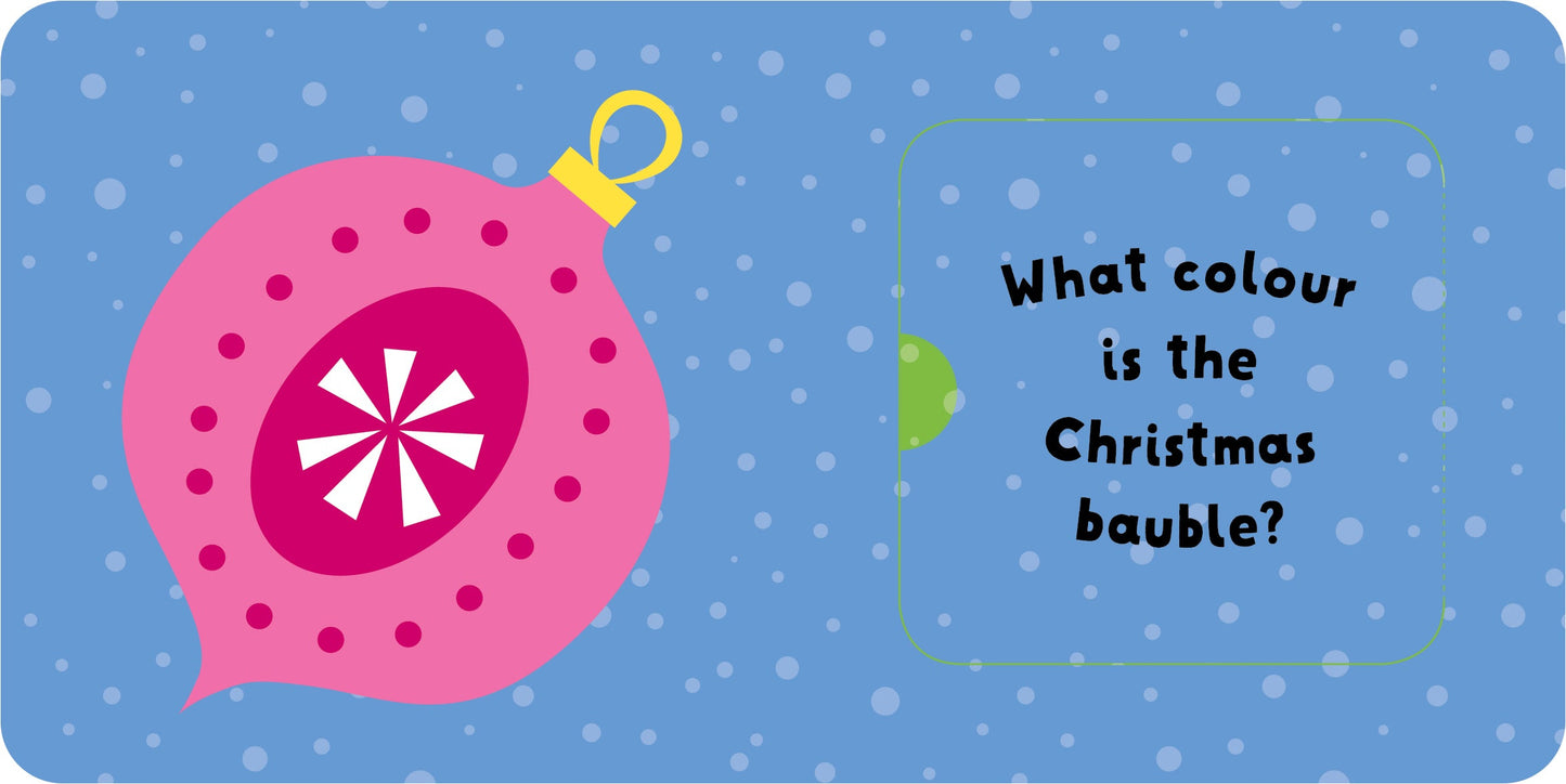 My Christmas Colours board book interior