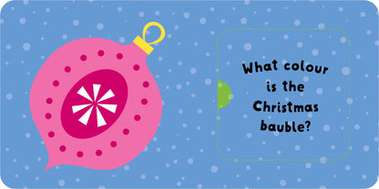 My Christmas Colours board book interior