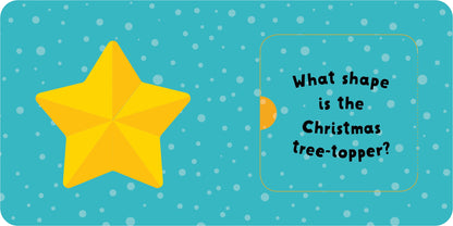 My Christmas Shapes board book interior