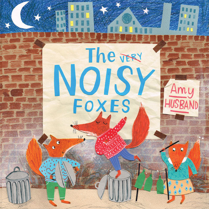 The Noisy Foxes picture book